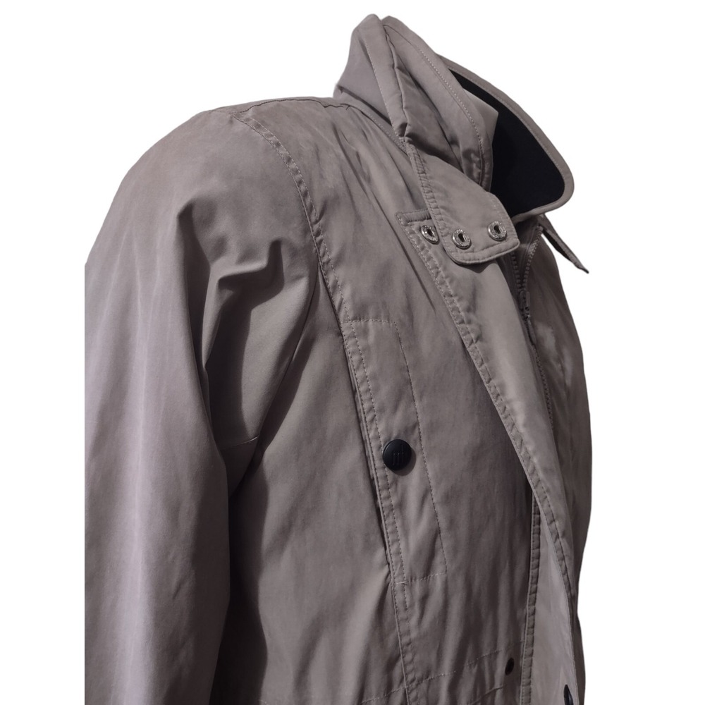 Misty Harbor Jacket Size M Women Gorp Core Taupe Brown Fleece Lined Utility Coat - Picture 9 of 16